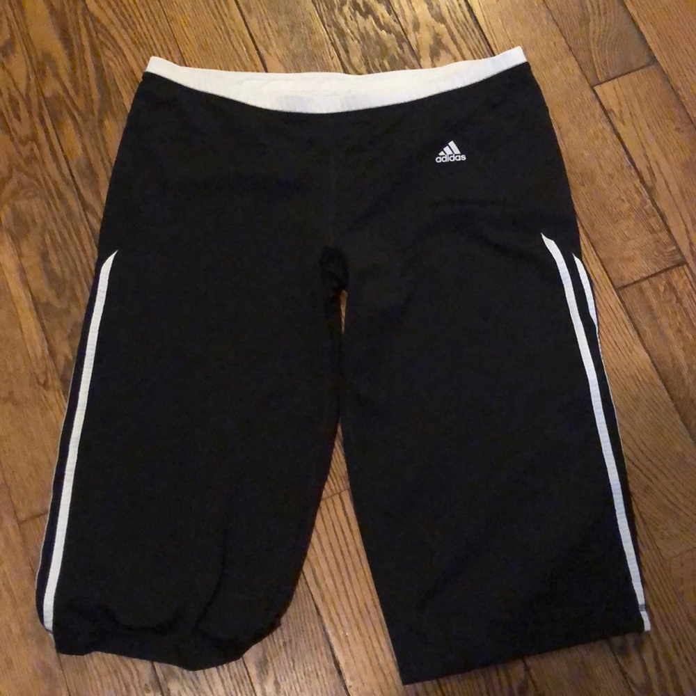 adidas to the knee shorts